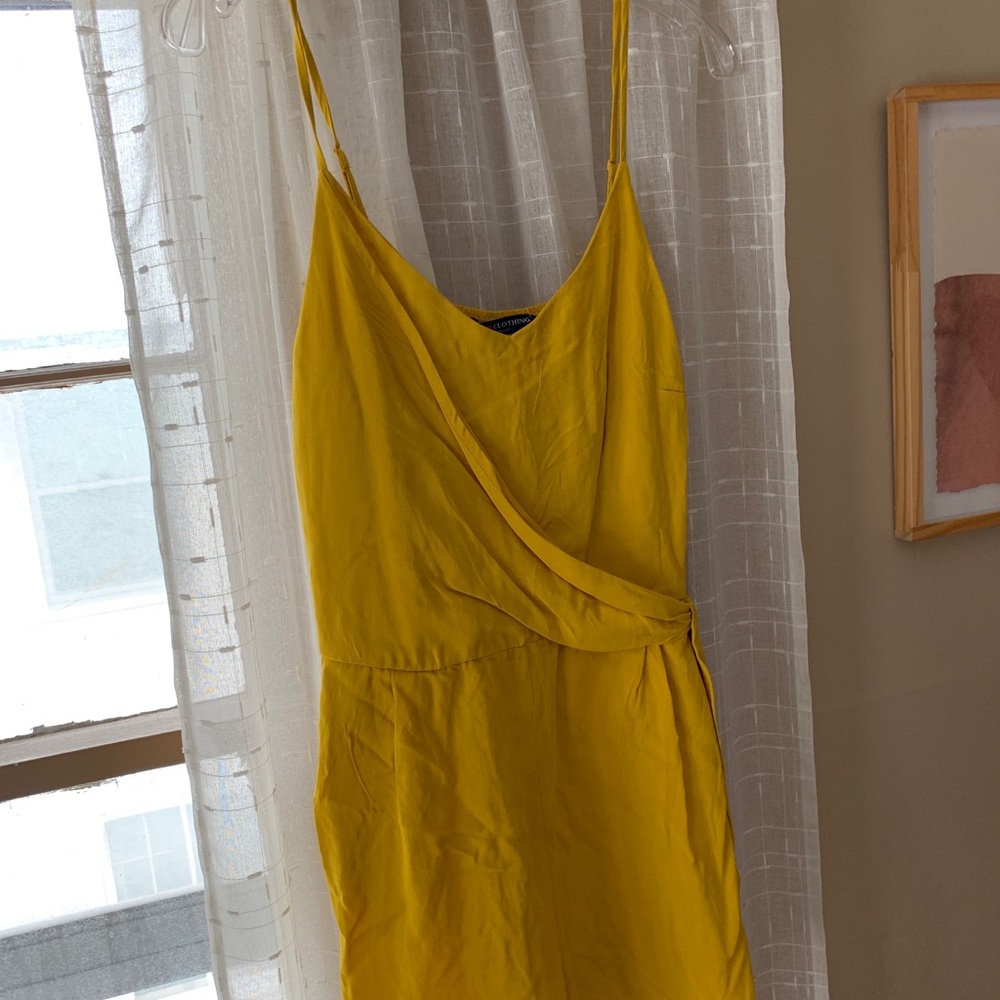 Yellow romper